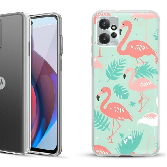 OneToughShield ® Compatible with Motorola Moto G Power 5G 2023 Fashion Phone Case - Flamingo