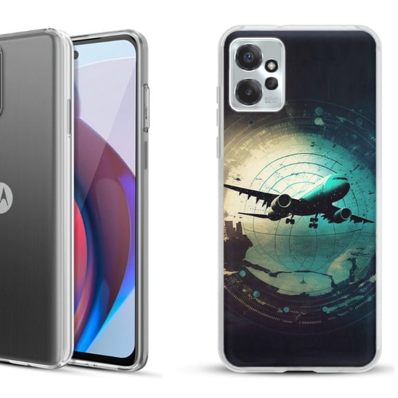 OneToughShield ® Compatible with Motorola Moto G Power 5G 2023 Fashion Phone Case - Flight Tracker