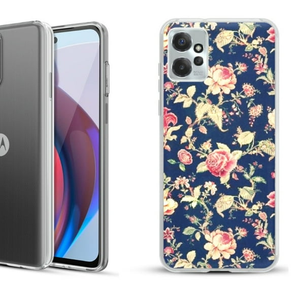 OneToughShield ® Compatible with Motorola Moto G Power 5G 2023 Fashion Phone Case - Floral Garden