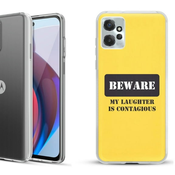 OneToughShield ® Compatible with Motorola Moto G Power 5G 2023 Fashion Phone Case - Laughter