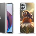 thumbnail image 1 of OneToughShield ® Compatible with Motorola Moto G Power 5G 2023 Fashion Phone Case - Little Bee, 1 of 3