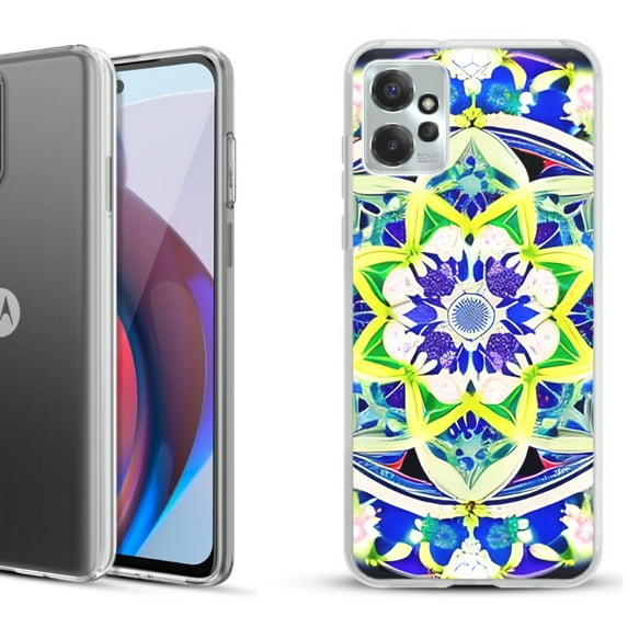 OneToughShield ® Compatible with Motorola Moto G Power 5G 2023 Fashion Phone Case - Mandalas Color