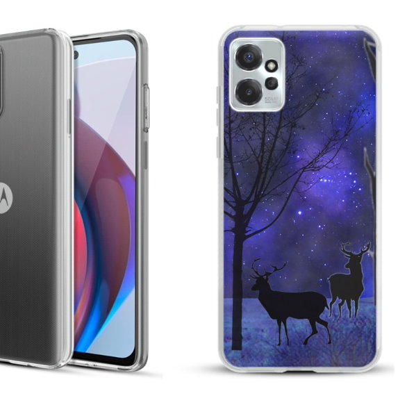OneToughShield ® Compatible with Motorola Moto G Power 5G 2023 Fashion Phone Case - Midnight Forest