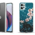 thumbnail image 1 of OneToughShield ® Compatible with Motorola Moto G Power 5G 2023 Fashion Phone Case - Night Blossom, 1 of 3