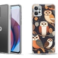 thumbnail image 1 of OneToughShield ® Compatible with Motorola Moto G Power 5G 2023 Fashion Phone Case - Owl Mix, 1 of 3