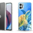 thumbnail image 1 of OneToughShield ® Compatible with Motorola Moto G Power 5G 2023 Fashion Phone Case - Sea Turtle, 1 of 3
