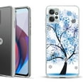 thumbnail image 1 of OneToughShield ® Compatible with Motorola Moto G Power 5G 2023 Fashion Phone Case - Snowflakes Tree, 1 of 3