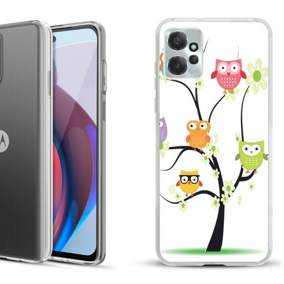 OneToughShield ® Compatible with Motorola Moto G Power 5G 2023 Fashion Phone Case - Tree Owl