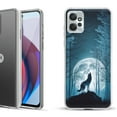 thumbnail image 1 of OneToughShield ® Compatible with Motorola Moto G Power 5G 2023 Fashion Phone Case - Wolf Moon, 1 of 3