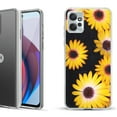 thumbnail image 1 of OneToughShield ® Compatible with Motorola Moto G Power 5G 2023 Fashion Phone Case - Yellow Flower, 1 of 3
