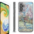 thumbnail image 1 of OneToughShield ® Compatible with Samsung Galaxy A15 5G, Shockproof Bumper Phone Case, with Tempered Glass Screen Protector - Blossom Tree, 1 of 4