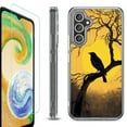 thumbnail image 1 of OneToughShield ® Compatible with Samsung Galaxy S23 FE Fan Edition, Shockproof Phone Case, with Tempered Glass Screen Protector - Bird Sunset, 1 of 4