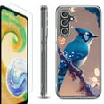 thumbnail image 1 of OneToughShield ® Compatible with Samsung Galaxy S23 FE Fan Edition, Shockproof Phone Case, with Tempered Glass Screen Protector - Blue Jay, 1 of 4