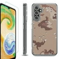 thumbnail image 1 of OneToughShield ® Compatible with Samsung Galaxy S23 FE Fan Edition, Shockproof Phone Case, with Tempered Glass Screen Protector - Desert Camo, 1 of 4