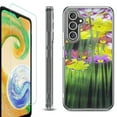 thumbnail image 1 of OneToughShield ® Compatible with Samsung Galaxy S23 FE Fan Edition, Shockproof Phone Case, with Tempered Glass Screen Protector - Dream Flower, 1 of 4