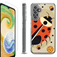 thumbnail image 1 of OneToughShield ® Compatible with Samsung Galaxy S23 FE Fan Edition, Shockproof Phone Case, with Tempered Glass Screen Protector - Lady Bettle, 1 of 4