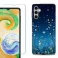 thumbnail image 1 of OneToughShield ® Compatible with Samsung Galaxy S24+ S24 Plus, Shockproof Fashion Phone Case, with Tempered Glass Screen Protector - Fanciful Night, 1 of 4