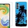 thumbnail image 1 of OneToughShield ® Compatible with Samsung Galaxy S24+ S24 Plus, Shockproof Fashion Phone Case, with Tempered Glass Screen Protector - Tropical Summer, 1 of 4