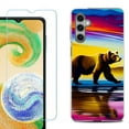 thumbnail image 1 of OneToughShield ® Compatible with Samsung Galaxy S24, Shockproof Fashion Phone Case, with Tempered Glass Screen Protector - Bear, 1 of 4