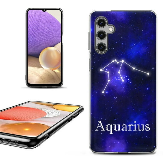 OneToughShield ® Shockproof Phone Case Compatible with Samsung Galaxy A15 5G - Aquarius