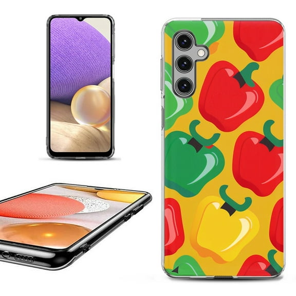 OneToughShield ® Shockproof Phone Case Compatible with Samsung Galaxy A15 5G - Bell Pepper