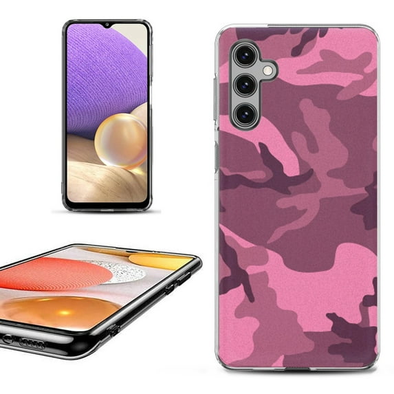 OneToughShield ® Shockproof Phone Case Compatible with Samsung Galaxy A15 5G - Camo Pink