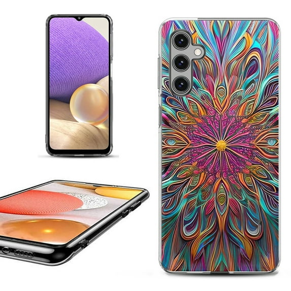 OneToughShield Shockproof Doodle Art Cell Phone Case for Samsung Galaxy A15 5G