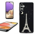 thumbnail image 1 of OneToughShield ® Shockproof Phone Case Compatible with Samsung Galaxy A15 5G - Eiffel Tower Moon, 1 of 3