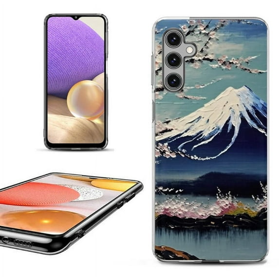 OneToughShield ® Shockproof Phone Case Compatible with Samsung Galaxy A15 5G - Fuji Blossom