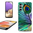 thumbnail image 1 of OneToughShield Shockproof TPU Phone Case for Samsung Galaxy A15 5G, Peacock Feather, 1 of 3