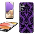 thumbnail image 1 of OneToughShield ® Shockproof Phone Case Compatible with Samsung Galaxy A15 5G - Victorian Purple/Black, 1 of 3
