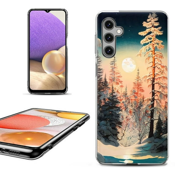 OneToughShield ® Shockproof Phone Case Compatible with Samsung Galaxy A15 5G - Winter Pine