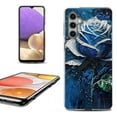 thumbnail image 1 of OneToughShield ® Shockproof Phone Case Compatible with Samsung Galaxy A25 5G - Blue Rose, 1 of 3