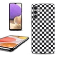 thumbnail image 1 of OneToughShield ® Shockproof Phone Case Compatible with Samsung Galaxy A25 5G - Checker B/W, 1 of 3