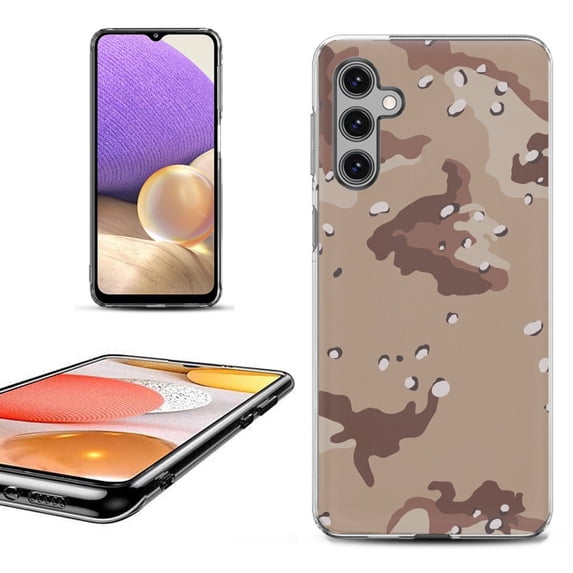 OneToughShield ® Shockproof Phone Case Compatible with Samsung Galaxy A25 5G - Desert Camo