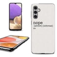 thumbnail image 1 of OneToughShield ® Shockproof Phone Case Compatible with Samsung Galaxy A25 5G - Dictionary/Nope, 1 of 3
