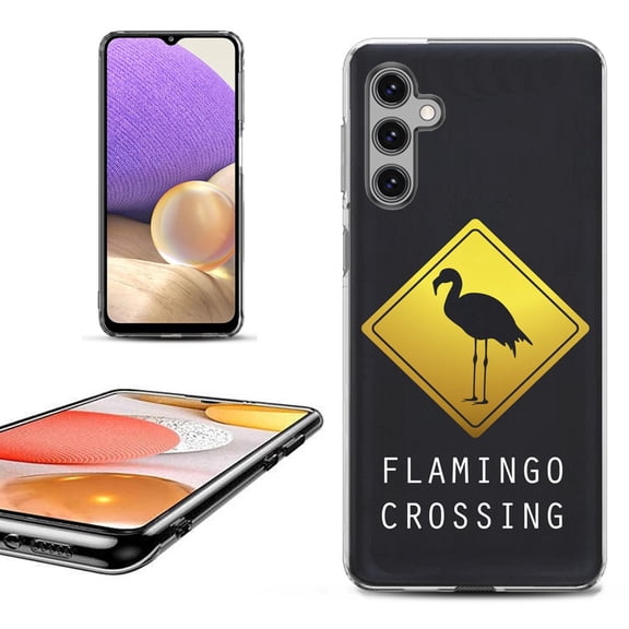 OneToughShield ® Shockproof Phone Case Compatible with Samsung Galaxy A25 5G - Flamingo
