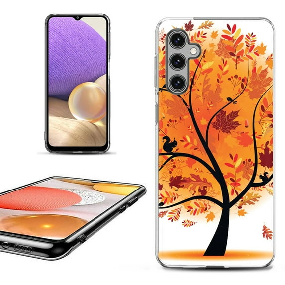 OneToughShield ® Shockproof Phone Case Compatible with Samsung Galaxy A25 5G - Golden Tree