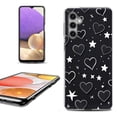 thumbnail image 1 of OneToughShield ® Shockproof Phone Case Compatible with Samsung Galaxy A25 5G - Hearts n Stars, 1 of 3