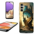 thumbnail image 1 of OneToughShield ® Shockproof Phone Case Compatible with Samsung Galaxy A25 5G - Melting Clock, 1 of 3