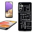 thumbnail image 1 of OneToughShield ® Shockproof Phone Case Compatible with Samsung Galaxy A25 5G - Positive Words, 1 of 3