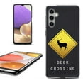 thumbnail image 1 of OneToughShield ® Shockproof Phone Case Compatible with Samsung Galaxy A25 5G - Road Sign Deer, 1 of 3
