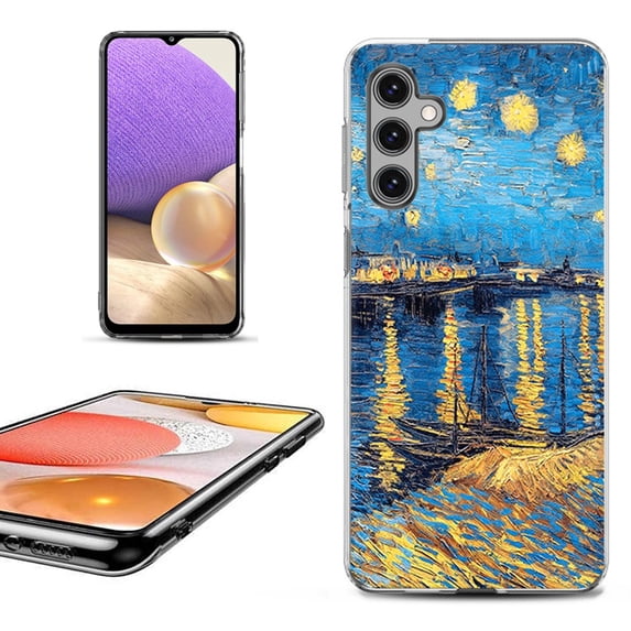 OneToughShield ® Shockproof Phone Case Compatible with Samsung Galaxy A25 5G - Starry Night Rhone