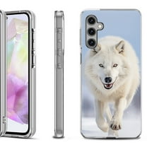 OneToughShield ® Shockproof Phone Case Compatible with Samsung Galaxy A35 5G - Arctic Wolf