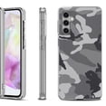 thumbnail image 1 of OneToughShield ® Shockproof Phone Case Compatible with Samsung Galaxy A35 5G - Camo B/W, 1 of 3