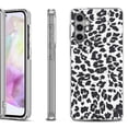 thumbnail image 1 of OneToughShield ® Shockproof Phone Case Compatible with Samsung Galaxy A35 5G - Cheetah B/W, 1 of 3