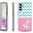 thumbnail image 1 of OneToughShield ® Shockproof Phone Case Compatible with Samsung Galaxy A35 5G - Chevron/Anchor, 1 of 3