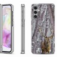 thumbnail image 1 of OneToughShield ® Shockproof Phone Case Compatible with Samsung Galaxy A35 5G - Deer/Snow/Camo, 1 of 3