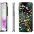 thumbnail image 1 of OneToughShield ® Shockproof Phone Case Compatible with Samsung Galaxy A35 5G - Flowery Garden, 1 of 3