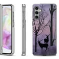 thumbnail image 1 of OneToughShield ® Shockproof Phone Case Compatible with Samsung Galaxy A35 5G - Forest/Deer/Twilight, 1 of 3
